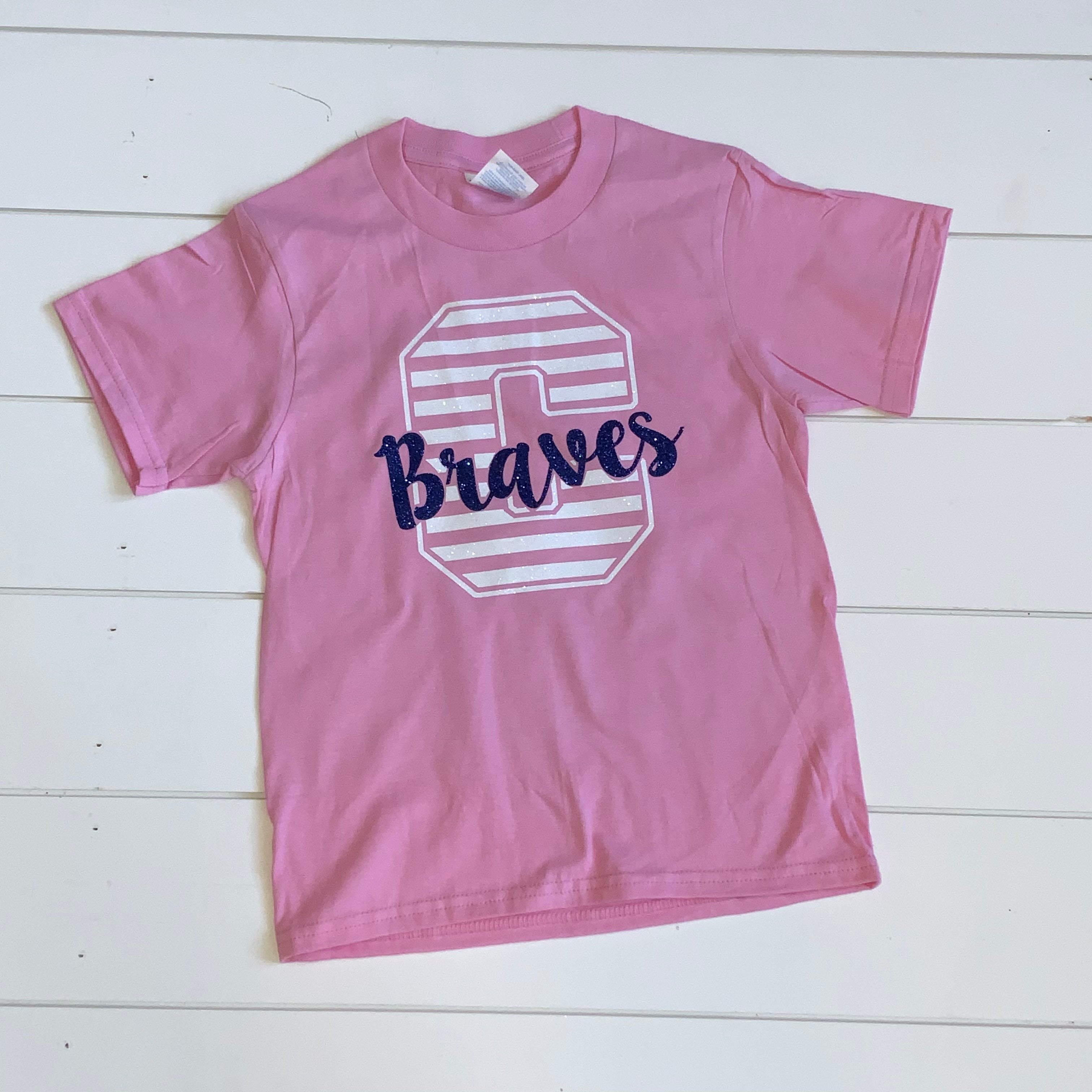 Striped-C Braves (Glitter)