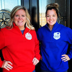 Fire & Police Wife 1/4 zip pullovers